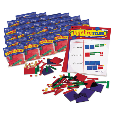 LEARNING RESOURCES Algebra Tiles™ Classroom Set 7547